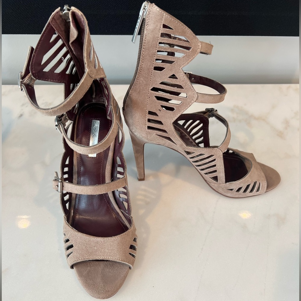 BCBGeneration 4” Suede Heels